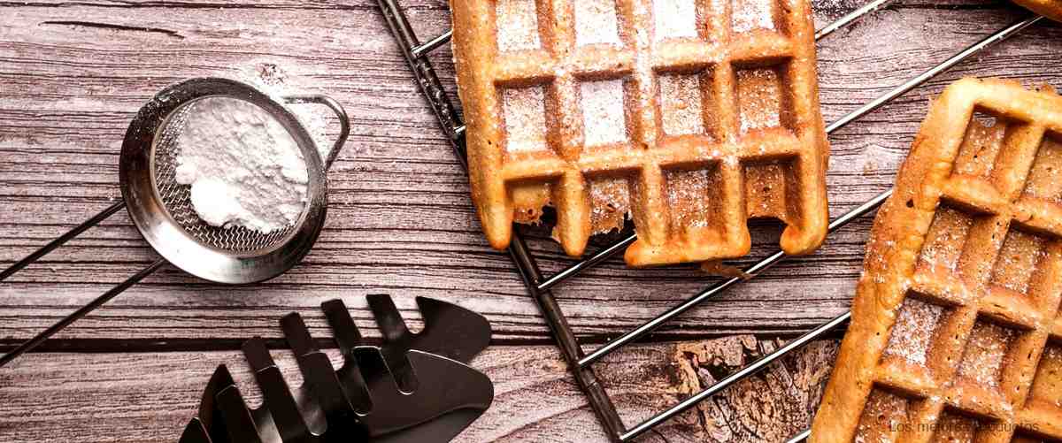 ¿Cuál es la diferencia entre un gofre y un waffle?
