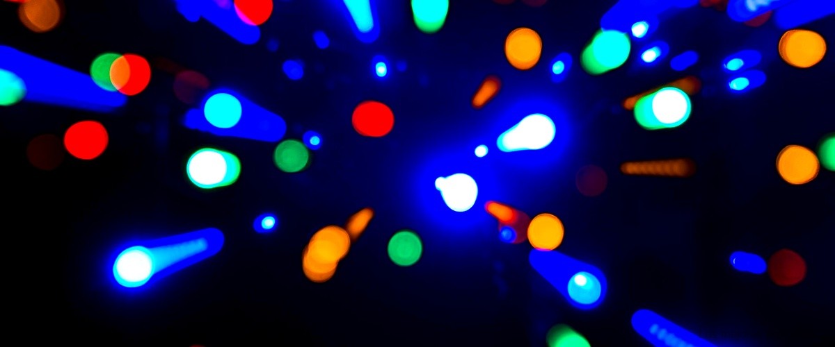 ¿Qué luces se deben usar para una fiesta?